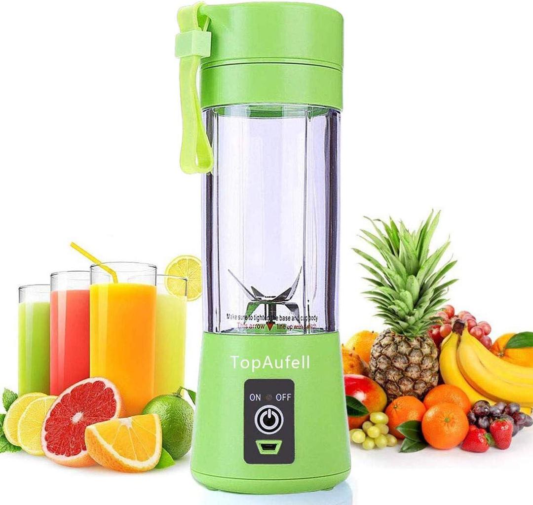 Portable 400ml USB Type-C Smoothie Blender – Mini Juicer Cup
