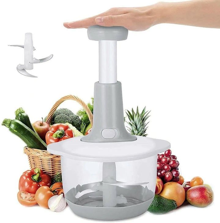 Premium Multifunctional Vegetable Chopper 1500 ML – 13-in-1 Slicer, Dicer, Cutter & Grater | Kitchen Gadget