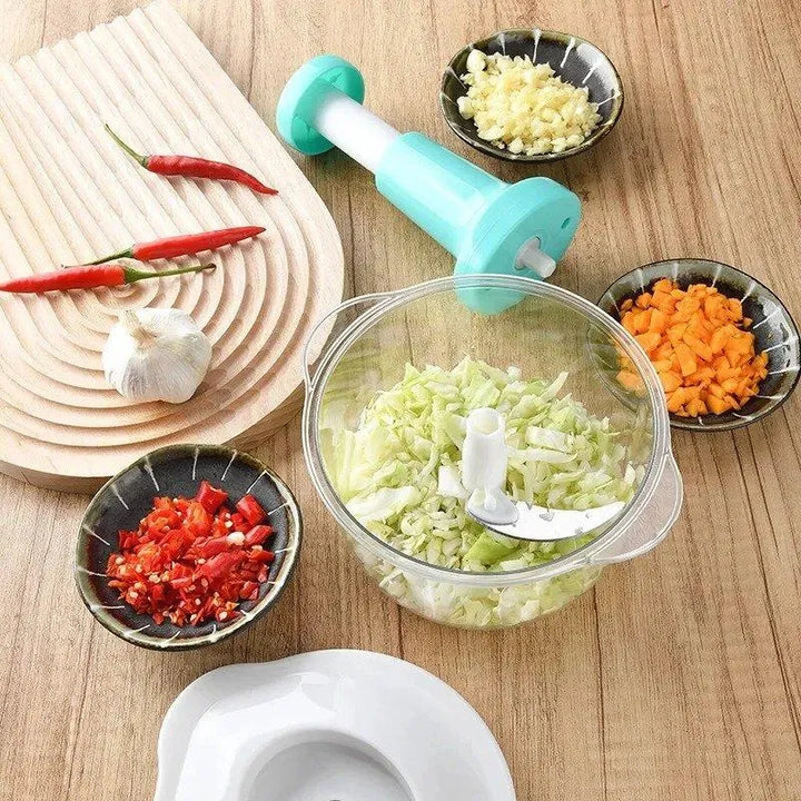 Premium Multifunctional Vegetable Chopper 1500 ML – 13-in-1 Slicer, Dicer, Cutter & Grater | Kitchen Gadget